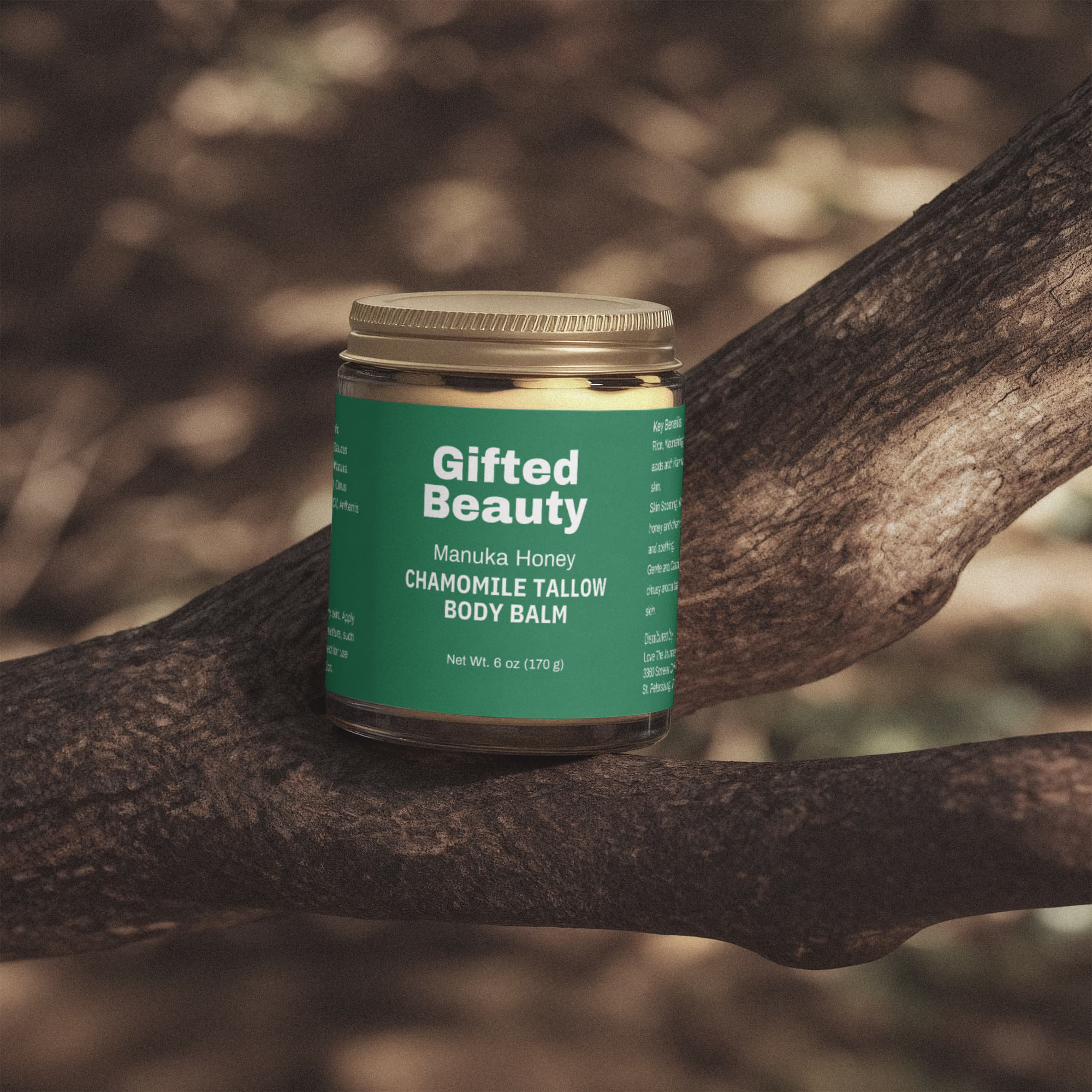 Manuka Honey Chamomile Tallow Body Balm