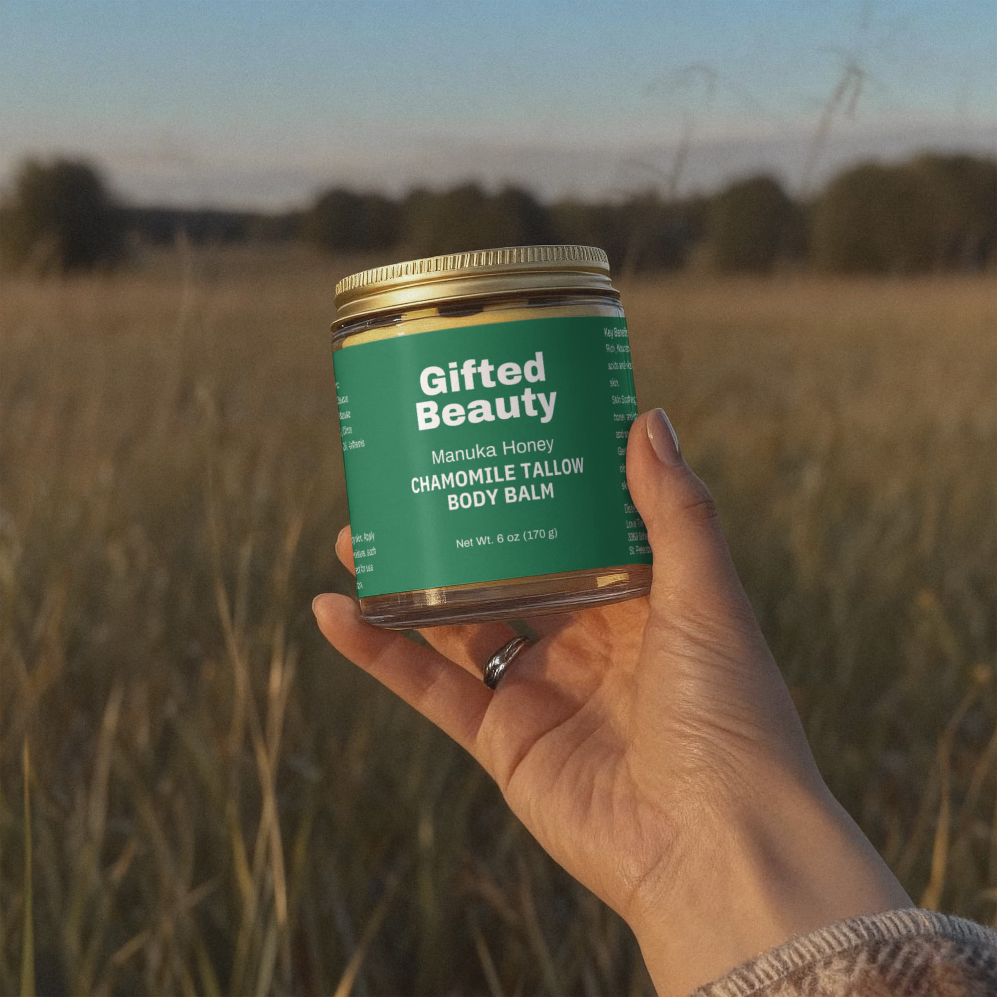 Manuka Honey Chamomile Tallow Body Balm