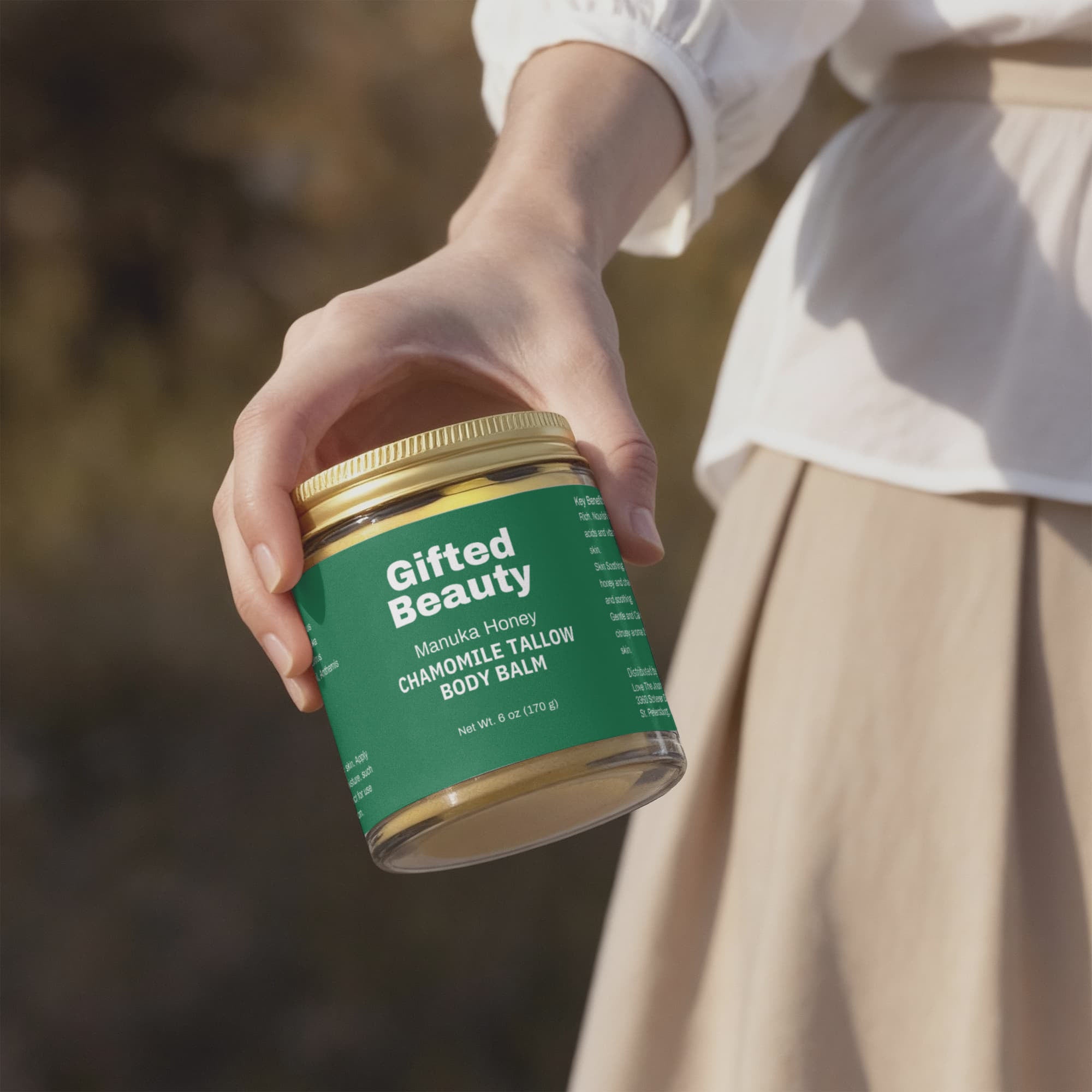 Manuka Honey Chamomile Tallow Body Balm