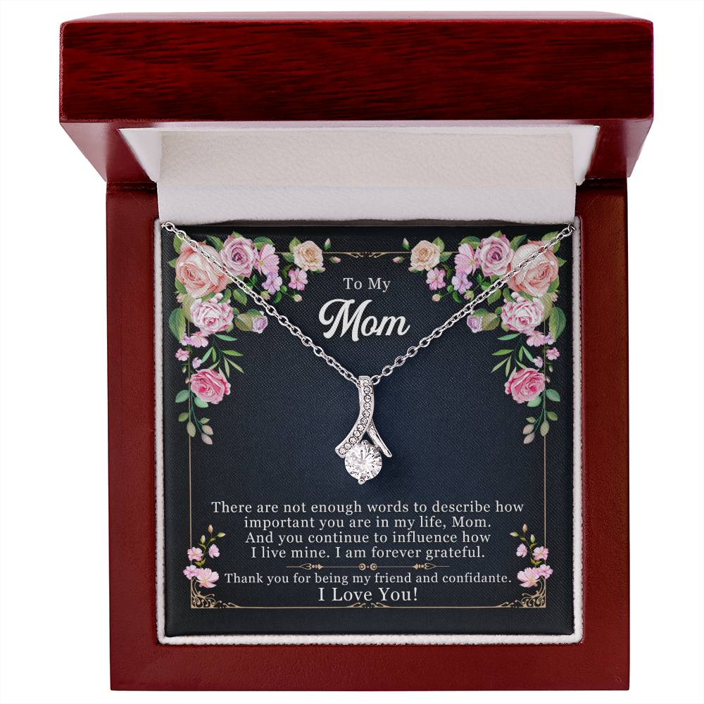 To My Mom, Thank You For Being My Friend